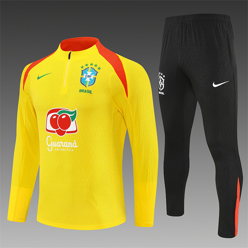 Brazilië trainingspak donkergroen foto 2
