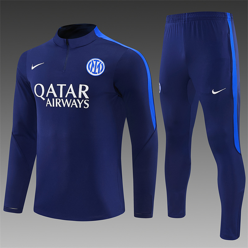 Inter Milan trainingspak blauw foto 2