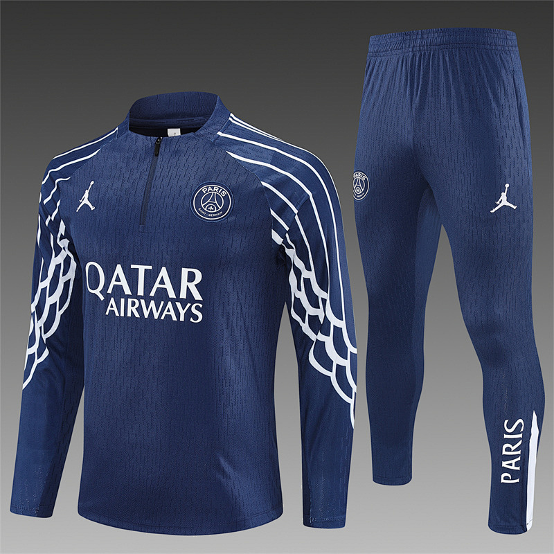 Paris Saint-Germain trainingspak geel foto 4