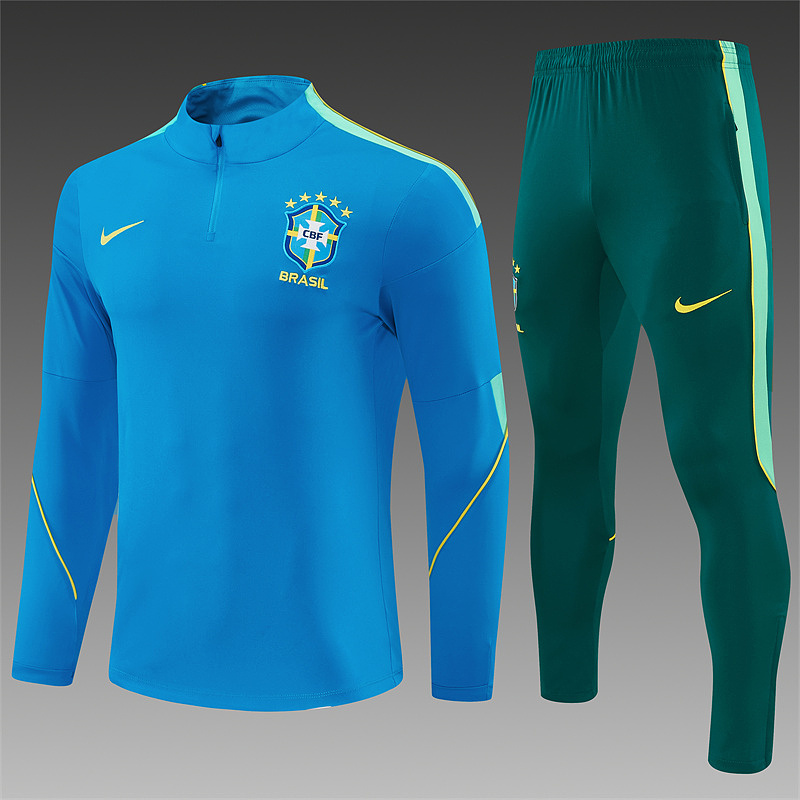 Brazilië trainingspak donkergroen foto 8