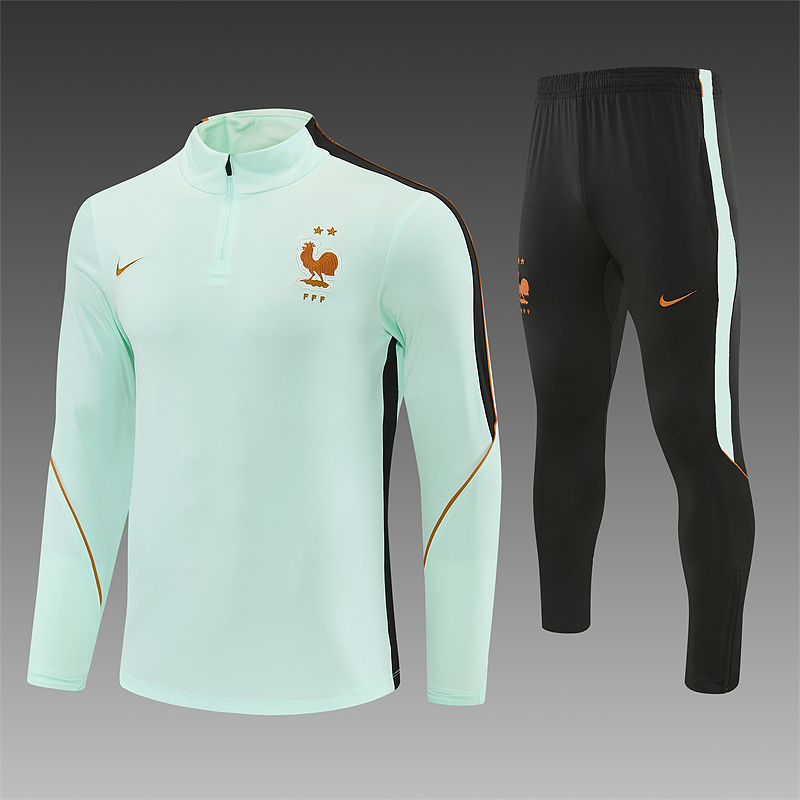 Frankrijk trainingspak blauw foto 3