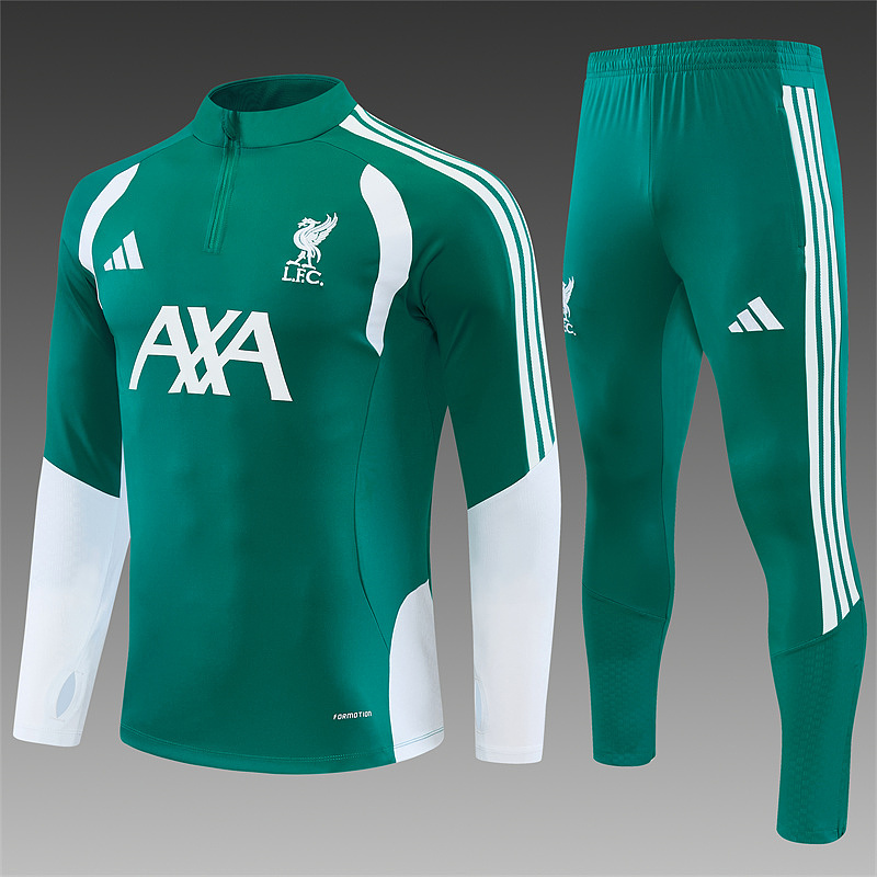 Liverpool trainingspak geel foto 2