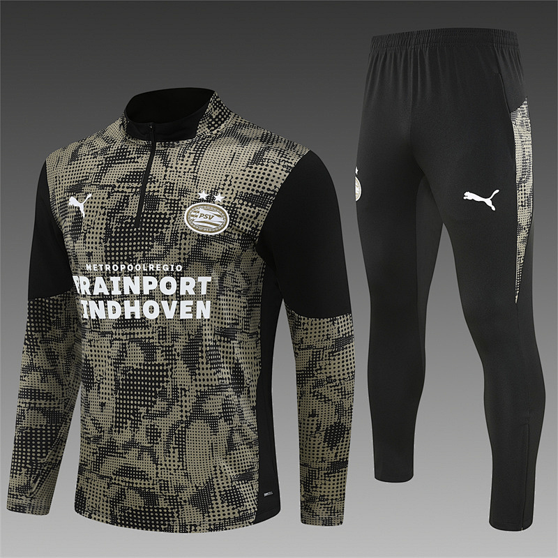 PSV trainingspak geel camo foto 4