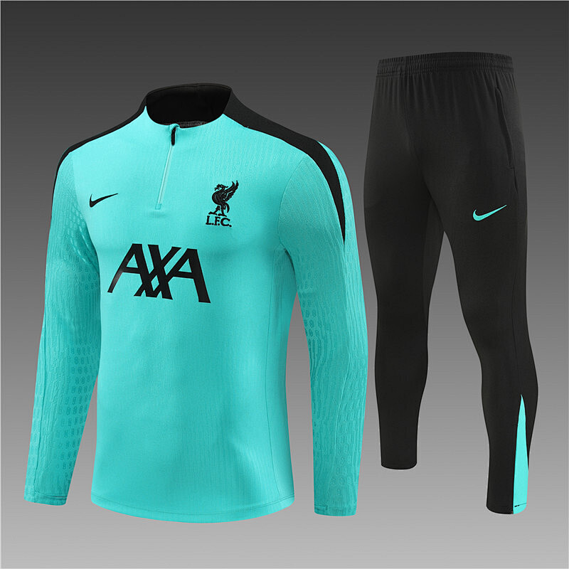 Liverpool trainingspak geel foto 6