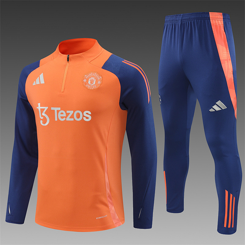 Manchester United trainingspak kobaltblauw foto 2