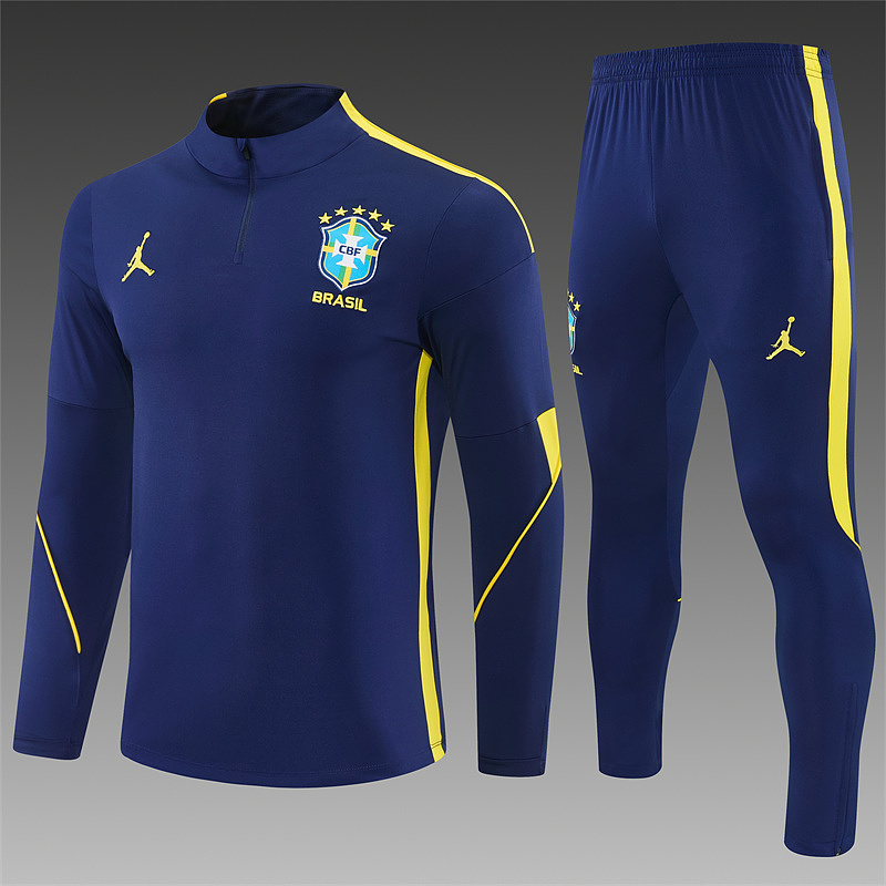 Brazilië trainingspak donkergroen foto 4