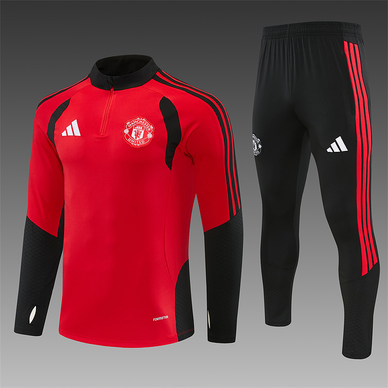Manchester United trainingspak kobaltblauw foto 4