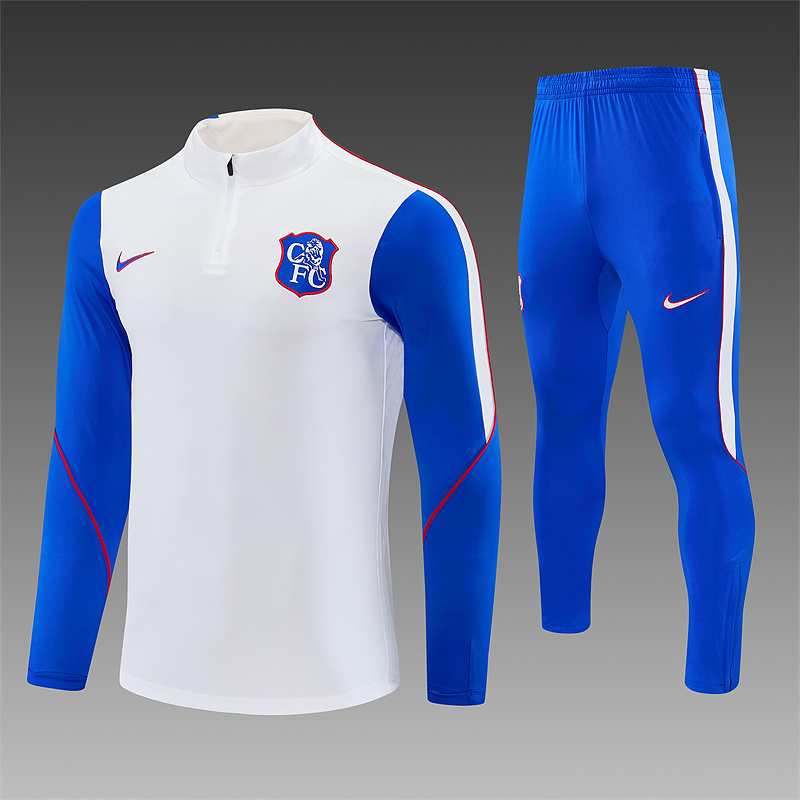 Chelsea trainingspak blauw foto 7